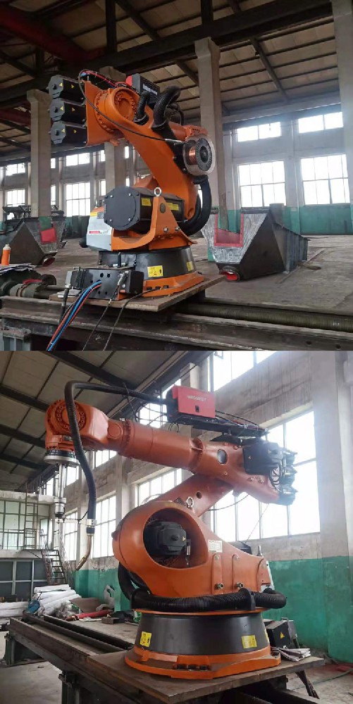 海祥礦機--遠(yuǎn)創(chuàng)科技增加生產(chǎn)力-焊接機器人投入生產(chǎn)使用中