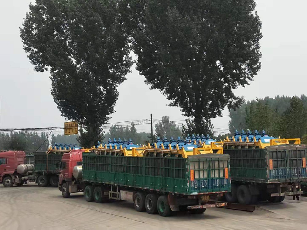 疊層篩安裝調(diào)試完工，馬上生產(chǎn)